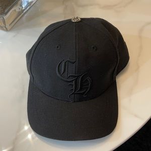 CHROME HEARTS BLACK CH HAT